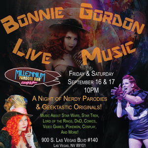 Captain's bLog 092022.17 : Bonnie Gordon Live at Fandom Bar Vegas (MFB)!