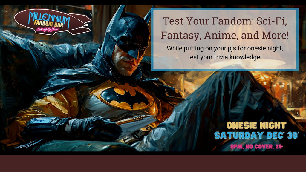 Captain's Blog, Stardate 122023.28: Onesies, Trivia, and Fandom Glory: Test Your Geek Knowledge Before the Big Bash!
