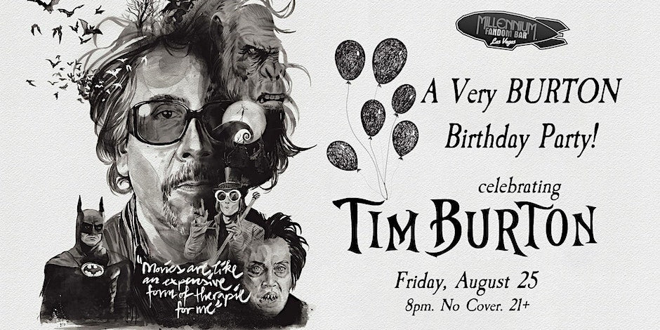 Captain's Blog, Stardate 082023.21:  Celebrating a Visionary: The 5 Tim Burton Projects That Defined a Generation"