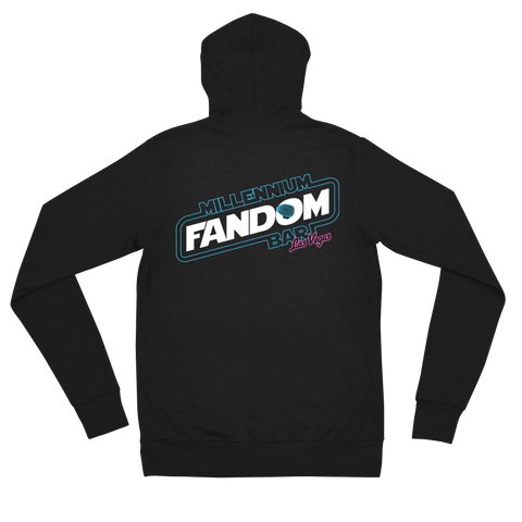 Fandom Wars - A Star Wars Themed Unisex Zip Hoodie | Millennium Fandom Store | fandom-wars-unisex-zip-hoodie