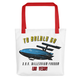 To Boldly Go - A Star Trek Themed Tote Bag | Millennium Fandom Store | to-boldly-go-tote-bag