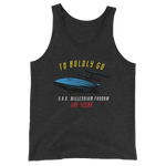 To Boldly Go - A Star Trek Themed Unisex Tank Top | Millennium Fandom Store | to-boldly-go-unisex-tank-top