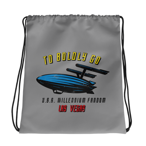 To Boldly Go - A Star Trek Themed Drawstring Bag | Millennium Fandom Store | to-boldly-go-drawstring-bag