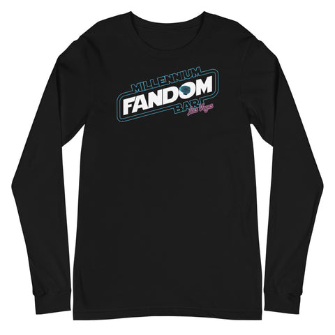 Fandom Wars - A Star Wars Themed Unisex Long Sleeve Tee | Millennium Fandom Store | fandom-wars-unisex-long-sleeve-tee
