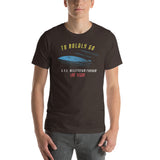 To Boldly Go - A Star Trek Themed Short-Sleeve Unisex T-Shirt | Millennium Fandom Store | to-boldy-go-short-sleeve-unisex-t-shirt